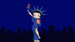 Betty Boop Statue de la liberté ®Joparige films, Schuch productions