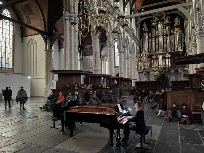 Concerto Meredith Monk, Oude Kerk, Amsterdam, photo: Claudia Giraud