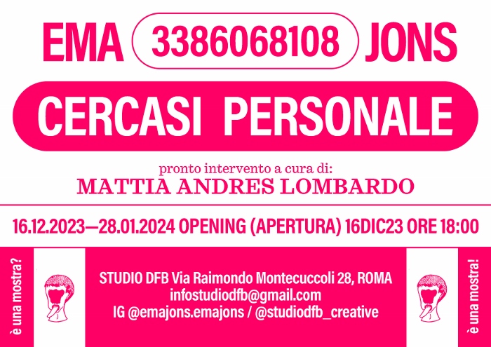 Ema Jons – Cercasi personale