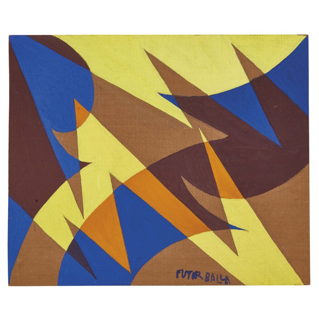 Giacomo Balla, Linee Forza, anni ‘20. Courtesy: Pandolfini