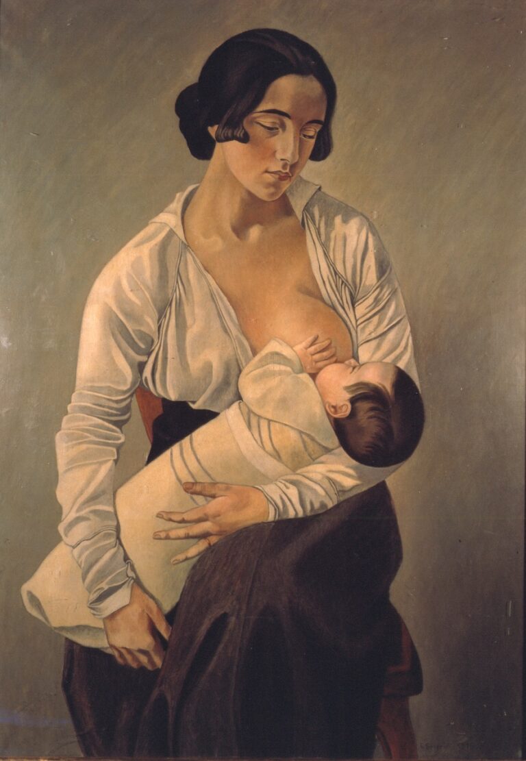 Gino Severini, Maternità, 1916, MAEC-Museo dell’Accademia Etrusca della Città di Cortona