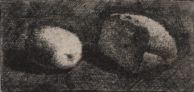 Giorgio Morandi, Natura morta con pane e limone, 1921, Museo Morandi