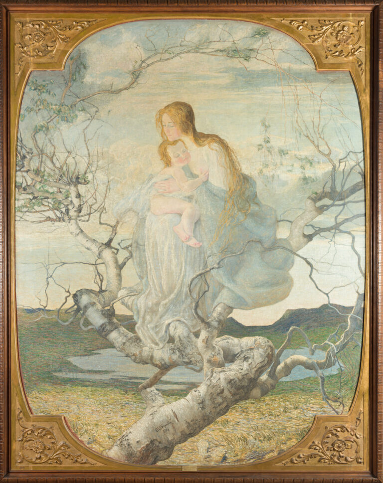 Giovanni Segantini, L'angelo della vita, 1894-1895, Galleria d'arte moderna, Milano