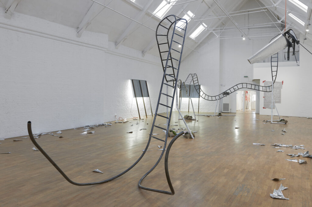 Jesse Darling, No Medals No Ribbons, installation view at Modern Art Oxford