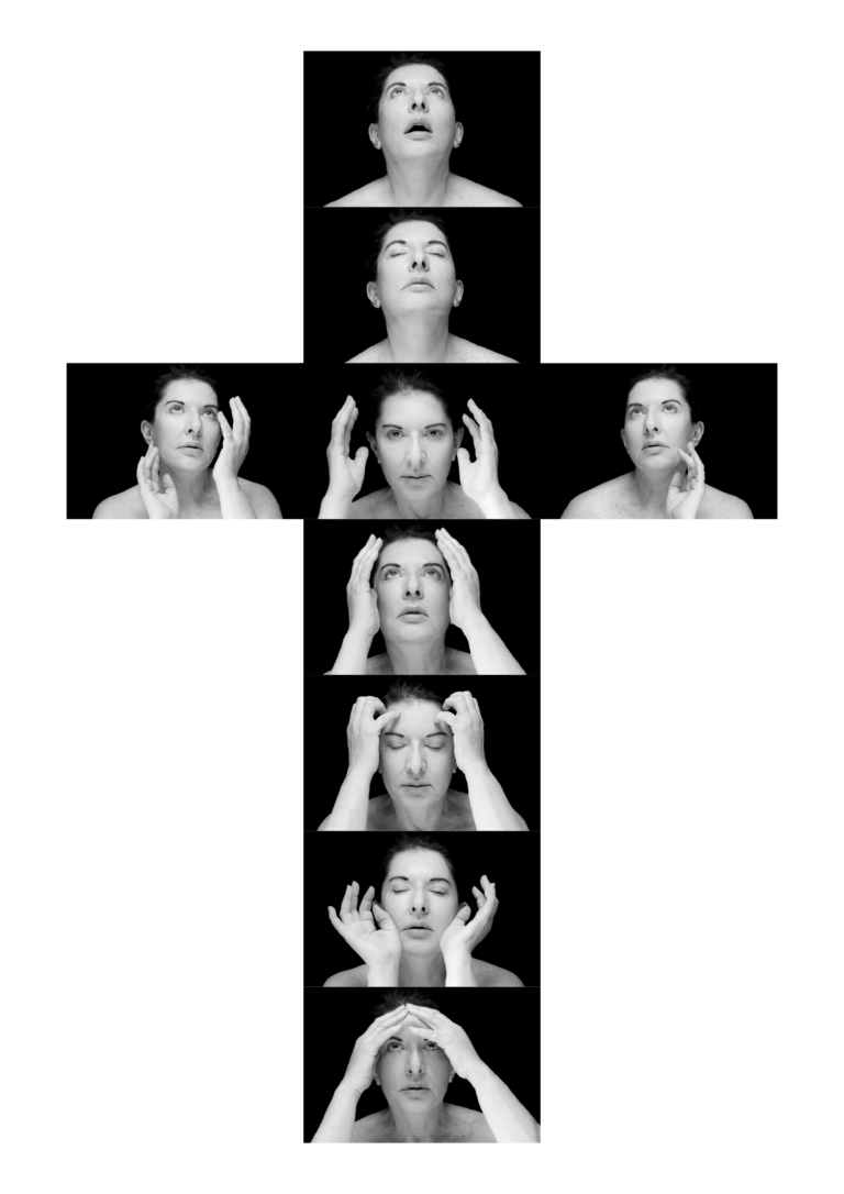 Marina Abramović, Four Crosses The Good (positive), 2019. Courtesy of the Marina Abramović Archives. © Marina Abramović