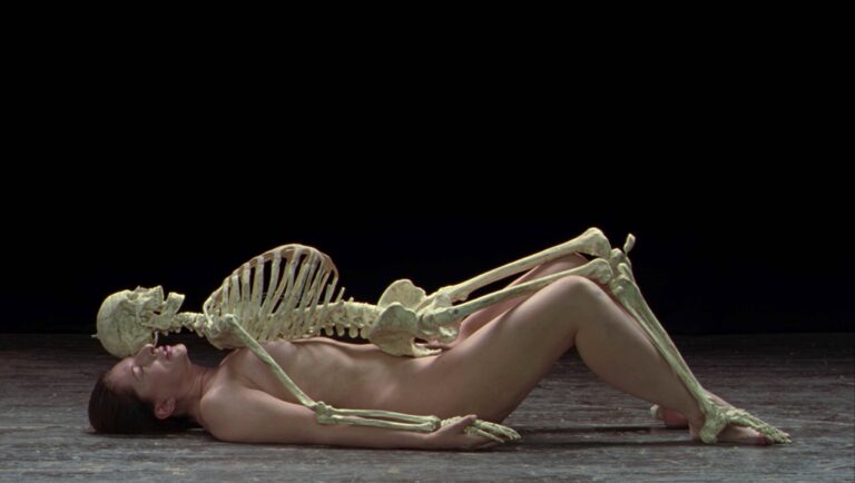 Marina Abramović, Nude with Skeleton, 2005. Courtesy of the Marina Abramović Archives. © Marina Abramović