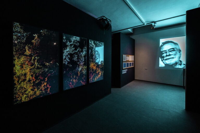 Pensiero video. Disegno e arti elettroniche, Fondazione Ragghianti, 2023. Installation view. Photo Alessandro Tosi