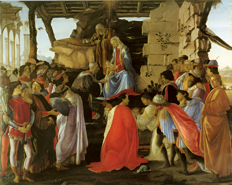 Sandro Botticelli, L'Adorazione dei Magi, 1475