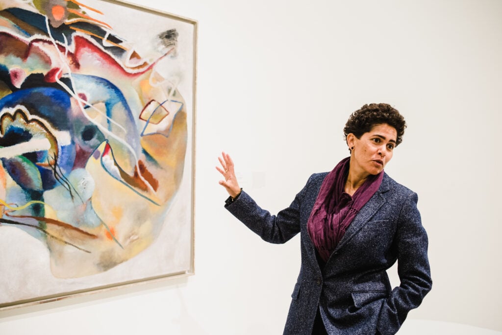 10 Guggenheim Julie Mehretu@Konrad Waldmann Su Sky Arte: una maratona tra quattro grandi musei internazionali