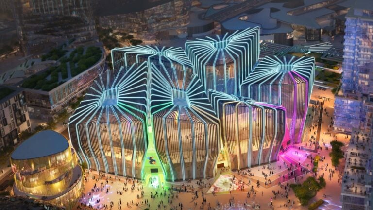 2 Qiddiya City Esports Arena. Courtesy Populous Le 10 notizie che hanno segnato l’architettura nel 2023