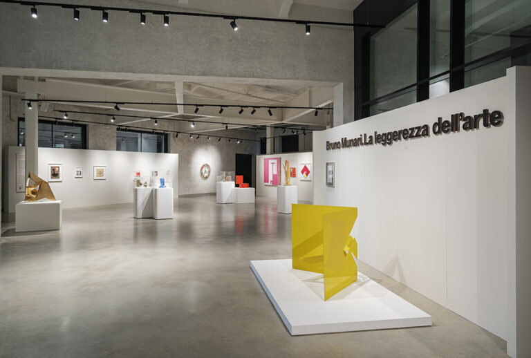Bruno Munari. La leggerezza dell’arte, installation view at Eataly Art House, Verona, 2023