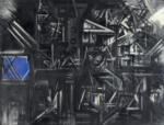 Emilio Vedova Immagine del tempo miniera 1952. Tempera su tela 130x167 cm © Fondazione Gi Group A Milano Fondazione Gi Group apre un suo spazio espositivo dentro Palazzo del Lavoro