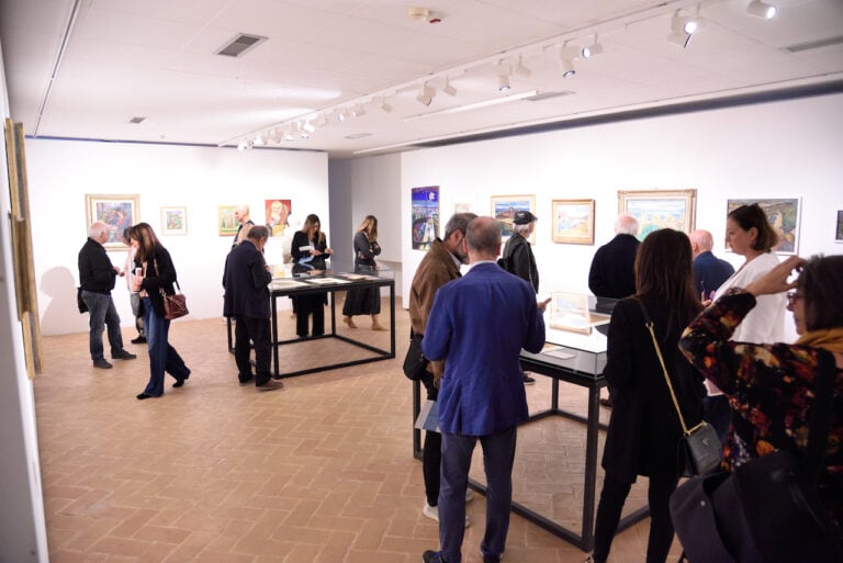 Luigi Bartolini Attraverso il colore installation view at Musei Civici Macerata 2024 2 Luigi Bartolini e la sua poetica del colore a Macerata