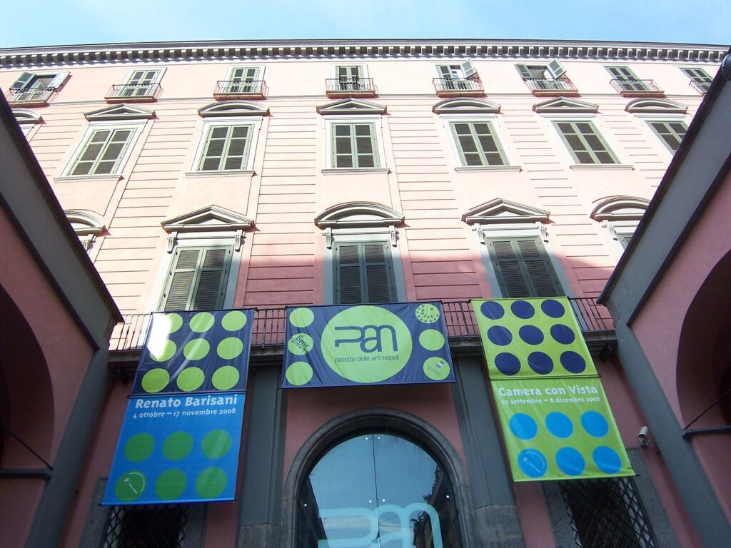 Palazzo Roccella a Napoli, sede del PAN - Palazzo Arti Napoli