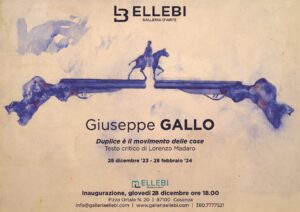 Giuseppe Gallo - Duplice è il movimento delle cose