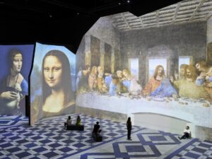 Leonardo da Vinci in Australia. Il Codice Atlantico originale nella mostra immersiva a Melbourne