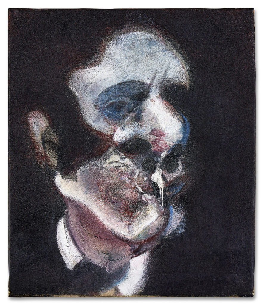 Francis Bacon, Portrait of George Dyer. Courtesy Sotheby’s