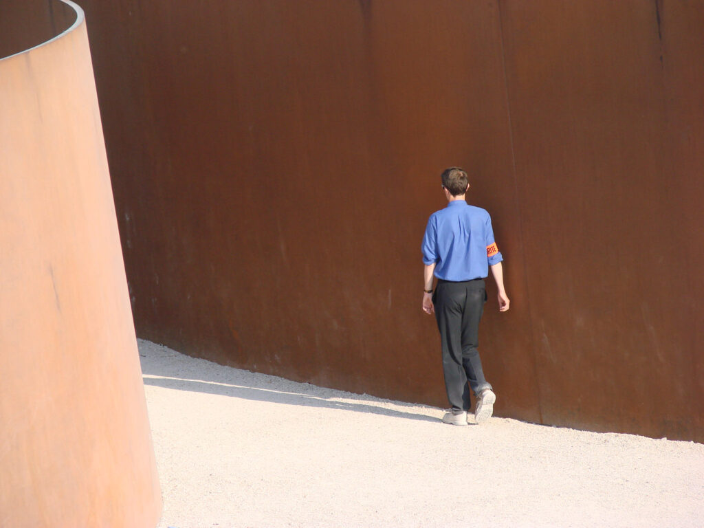 Clara-Clara, Richard Serra, Tuileries. Photo Jean-Pierre Dalbéra via Flickr