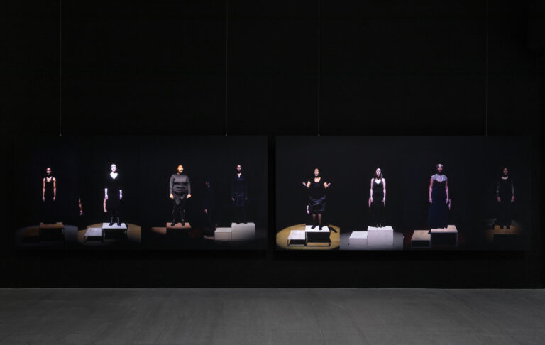 Gabrielle Goliath, Elegy, installation view at Raffaella Cortese, Milano, 2024. Courtesy Raffaella Cortese