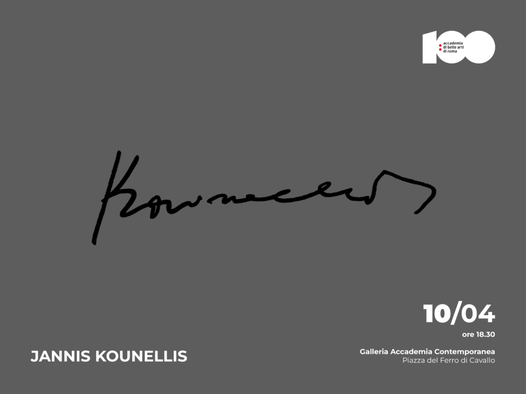 Kounellis – Galleria Accademia Contemporanea