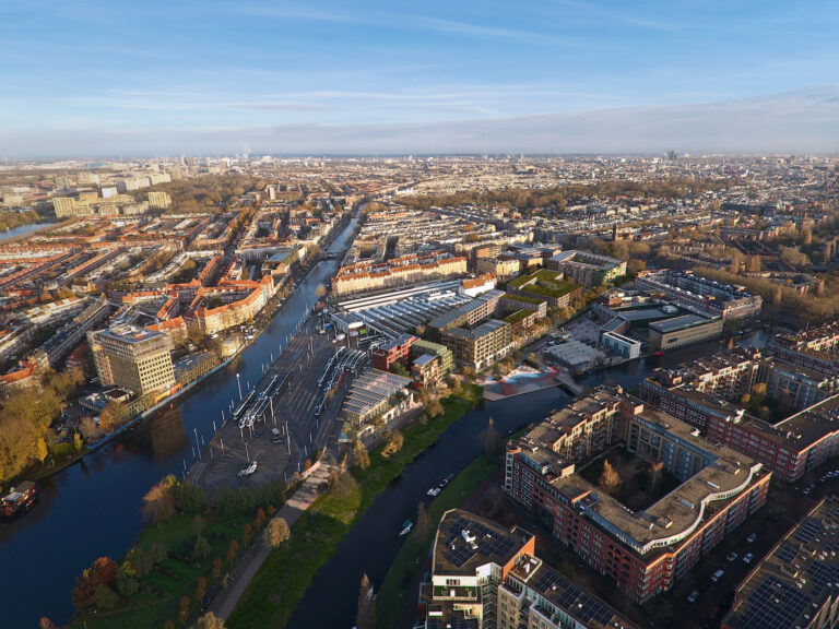 VrijHaven - Aerial Sunset - © Proloog