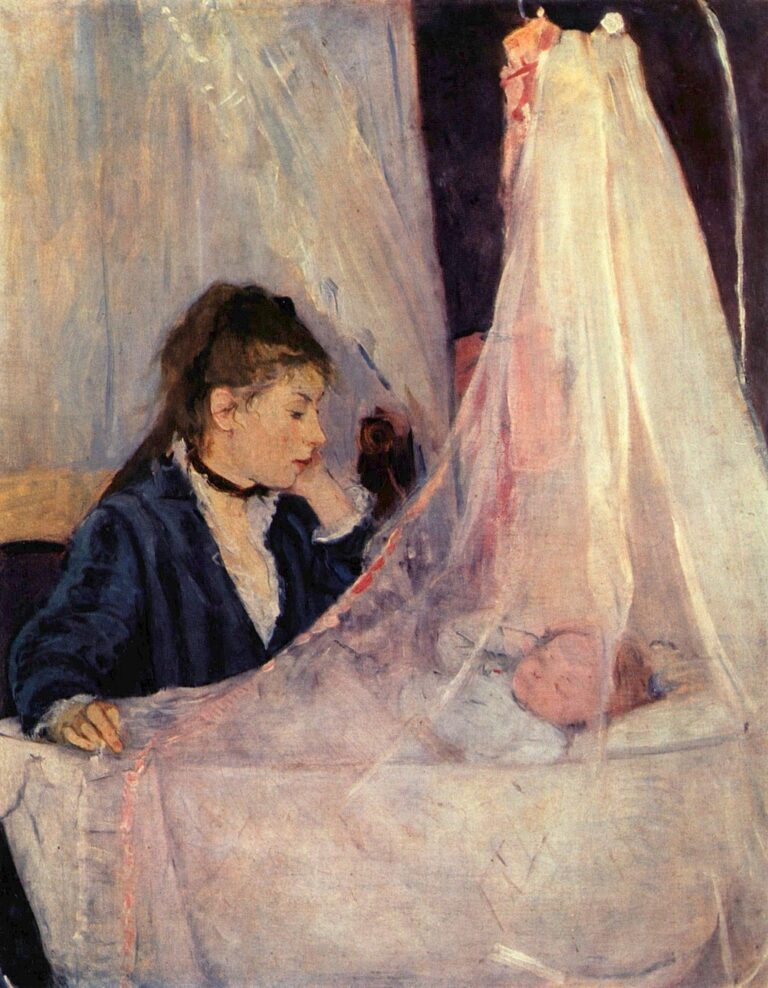Berthe Morisot, La culla, 1872