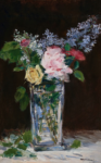 Édouard Manet, Vase de fleurs, roses et lilas (1882). Courtesy Sotheby's