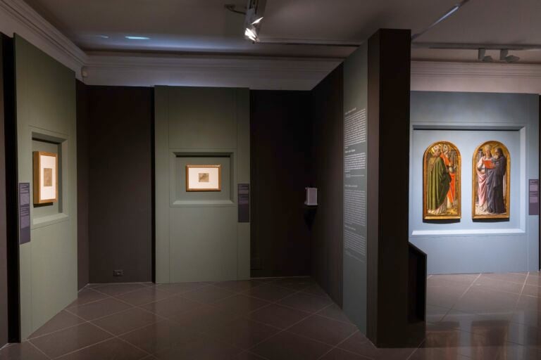 Filippo e Filippino Lippi, installation view at Musei Capitolini, 2024. Photo Monkeys Video Lab