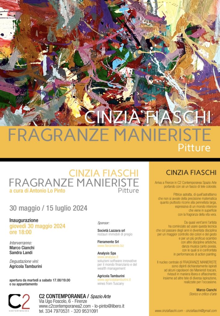 Cinzia Fiaschi – Fragranze manieriste pitture