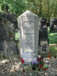 La tomba di Franz Kafka nel Nuovo Cimitero Ebraico di Praga