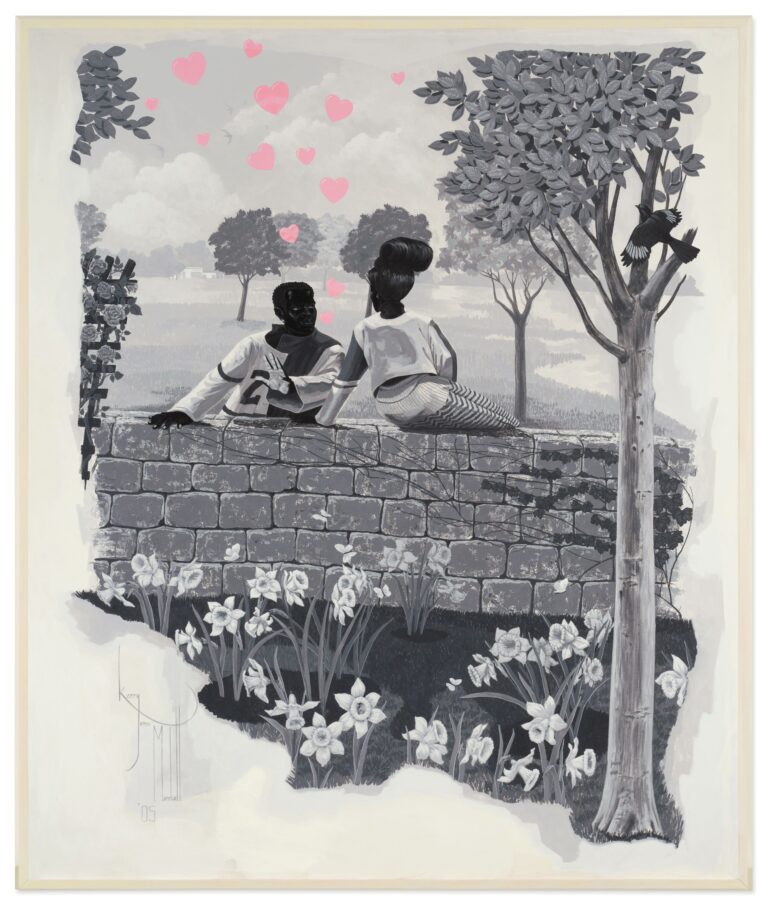 Kerry James Marshall, Vignette#6 (2005). Courtesy of Sotheby's