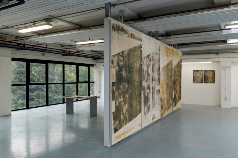 Luca Trevisani, Insalata di fossili, exhibition view at Galleria COLLI, Foligno, 2024 (1)
