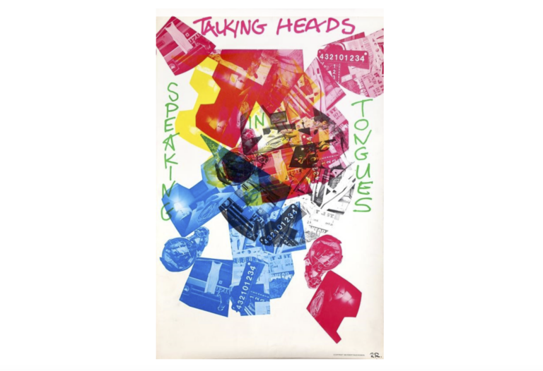 Robert Rauschenberg per i Talking Heads