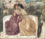 Simeon Solomon, Saffo ed Erinna nel giardino a Mitilene, 1864