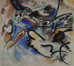 Vasilij Kandinskij, Composizione, 1920. Museo statale delle arti