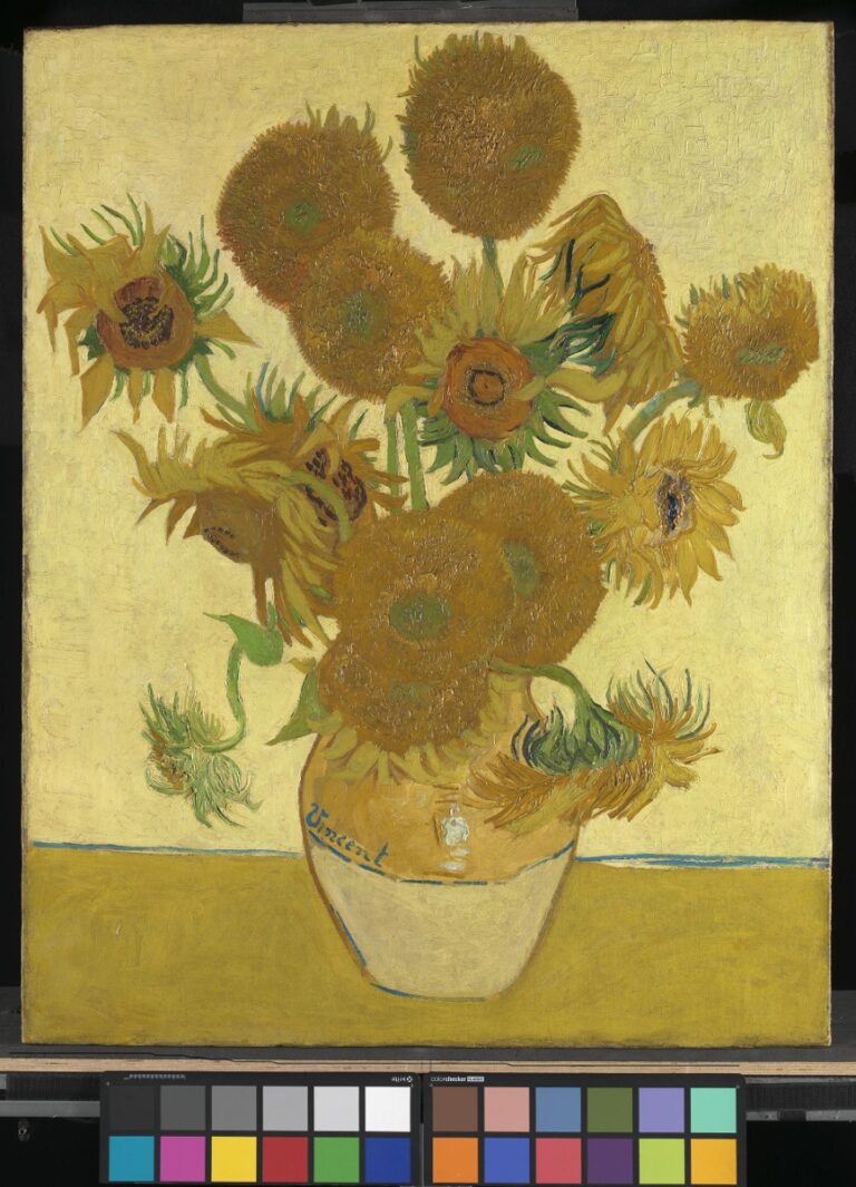 Vincent van Gogh, Sunflowers, 1888 photo credits The National Gallery, London