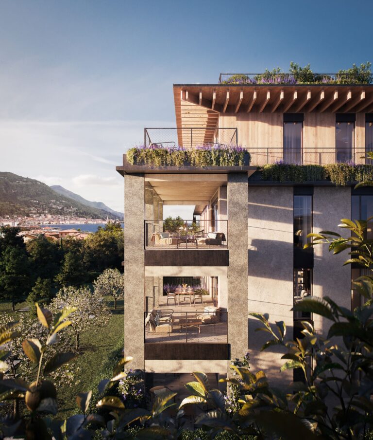 Matteo Thun & Partners, Park Resort Lake Garda. Rendering courtesy Matteo Thun & Partners