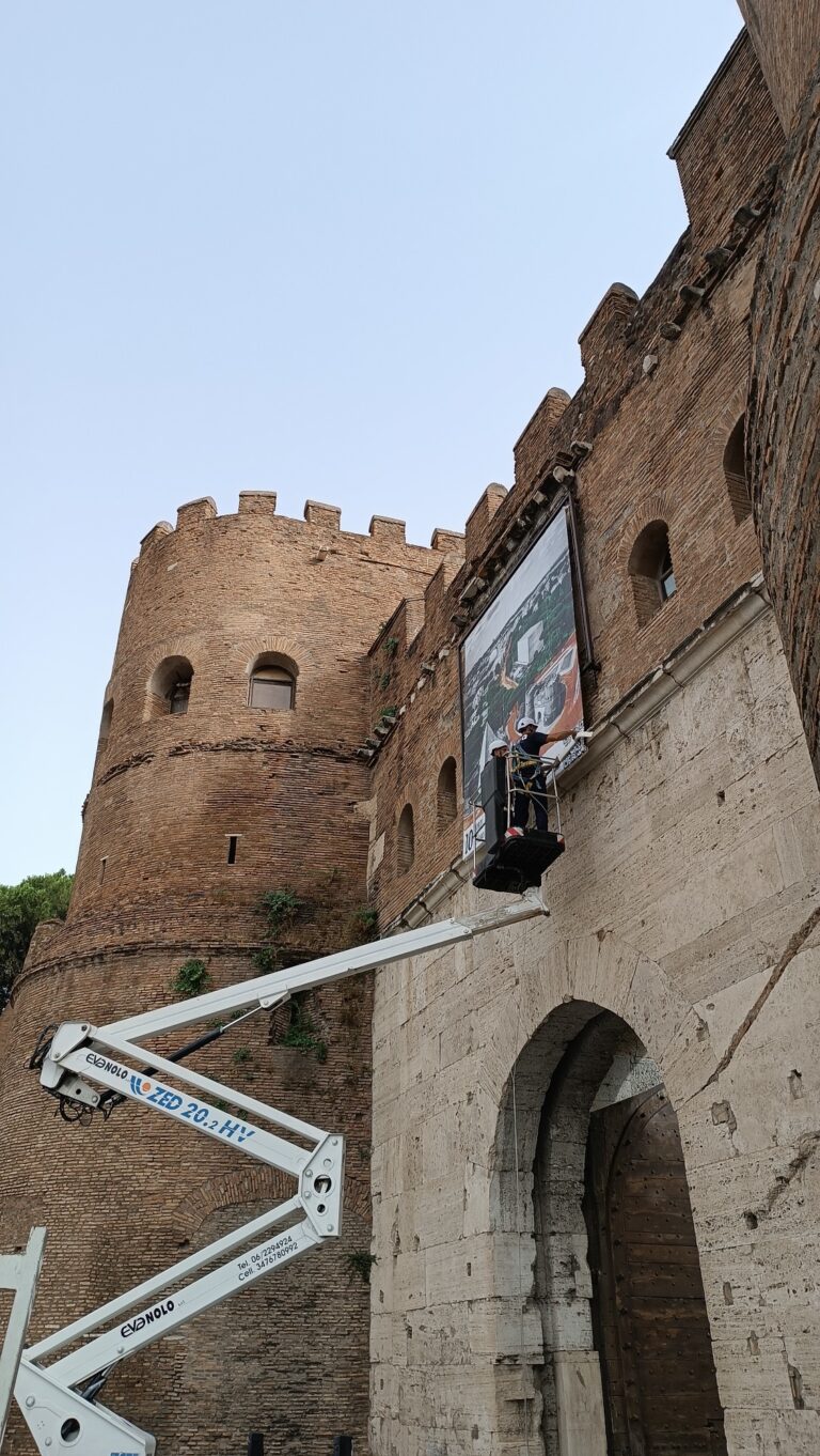 Le 10 porte del futuro sulle Mura Aureliane di Roma. Progetto a cura di Spazio Taverna