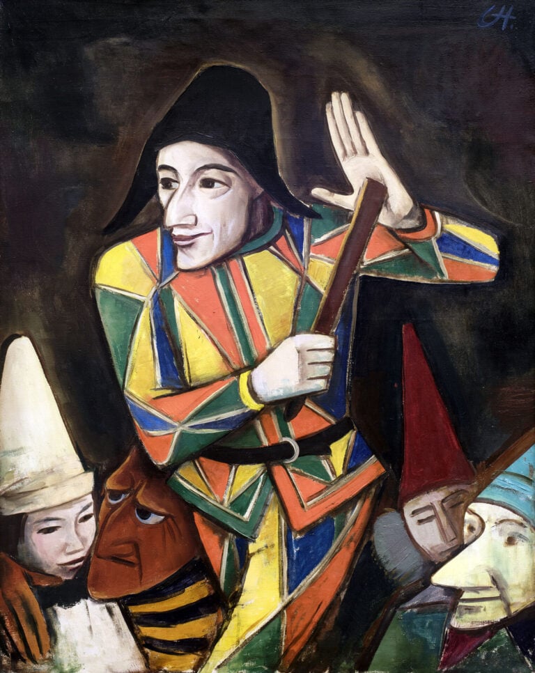 Karl Hofer Harlekin 1923 Sammlung Arthouse