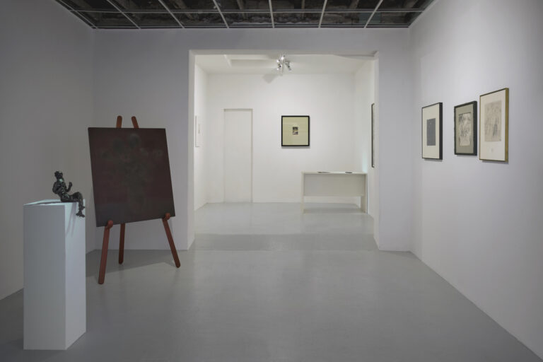 Andrea Magnani, Trapezio Gallery presenta Lo sguardo Fuori, 2024, installation view. Ph. courtesy the Artist
