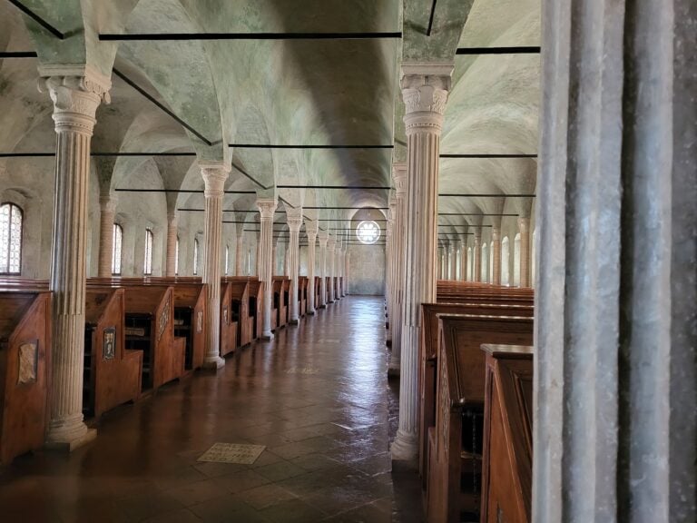 Biblioteca Malatestiana, Cesena. Photo Livia Montagnoli