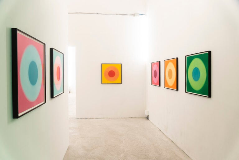Brian Eno, Gibigiane, Installation view. Courtesy Galleria Michela Rizzo, Venezia, 2024. Foto Francesco Piva