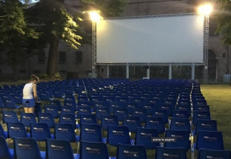 Cinema al Parco di Ferrara. via estense.com