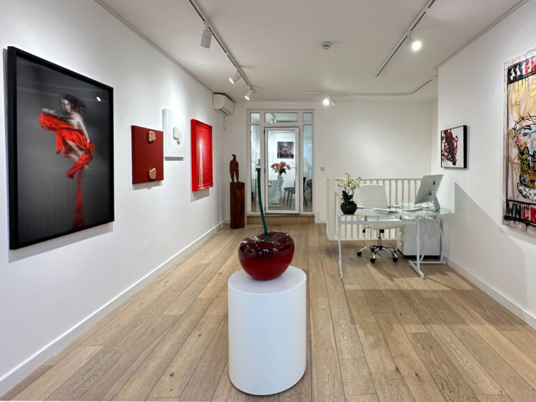 Cris Contini Contemporary art Gallery, Londra. Photo Laura Scatena