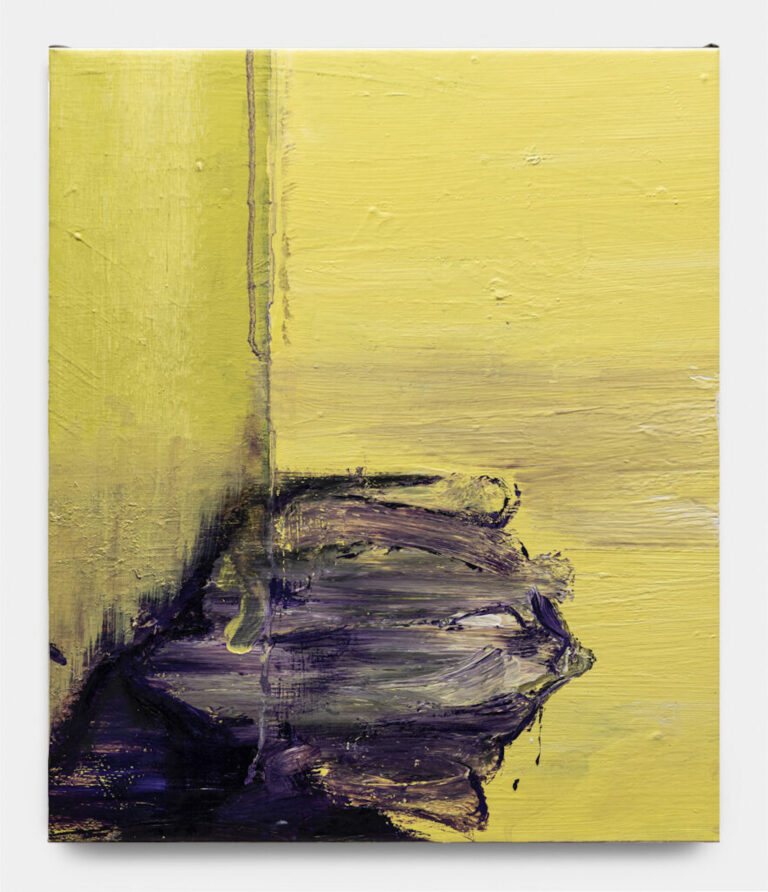 Heretic exercise (Malanno), 2023, oil on canvas, cm 44.3×38.1, photo credit Leonardo Morfini
