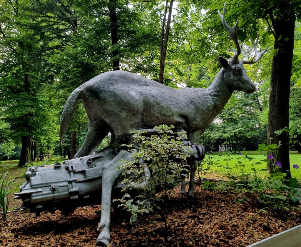 Horse Power di Nico Vascellari al Parco di Sculture di Banca Ifis a Mestre