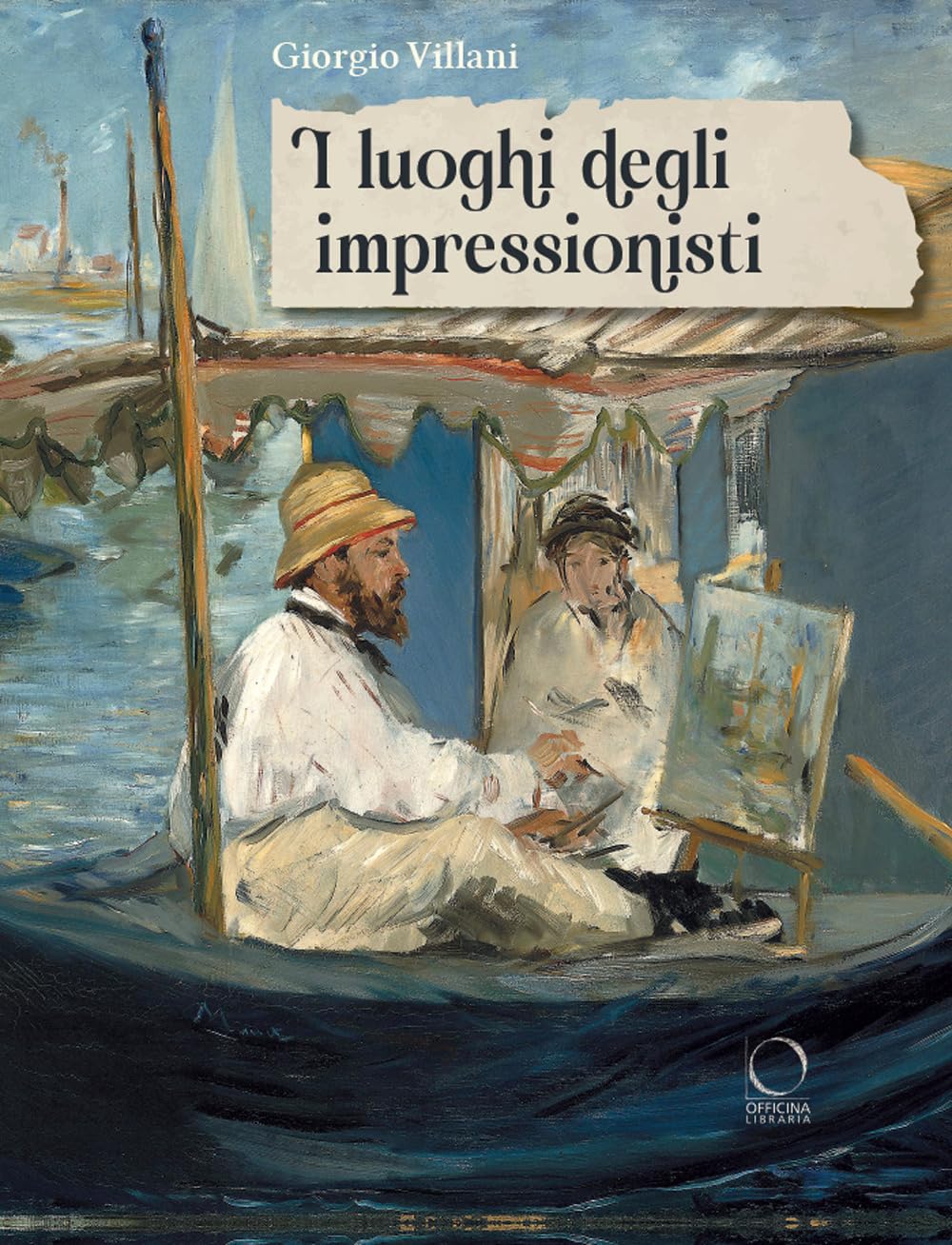 I luoghi degli Impressionisti, copertina libro
