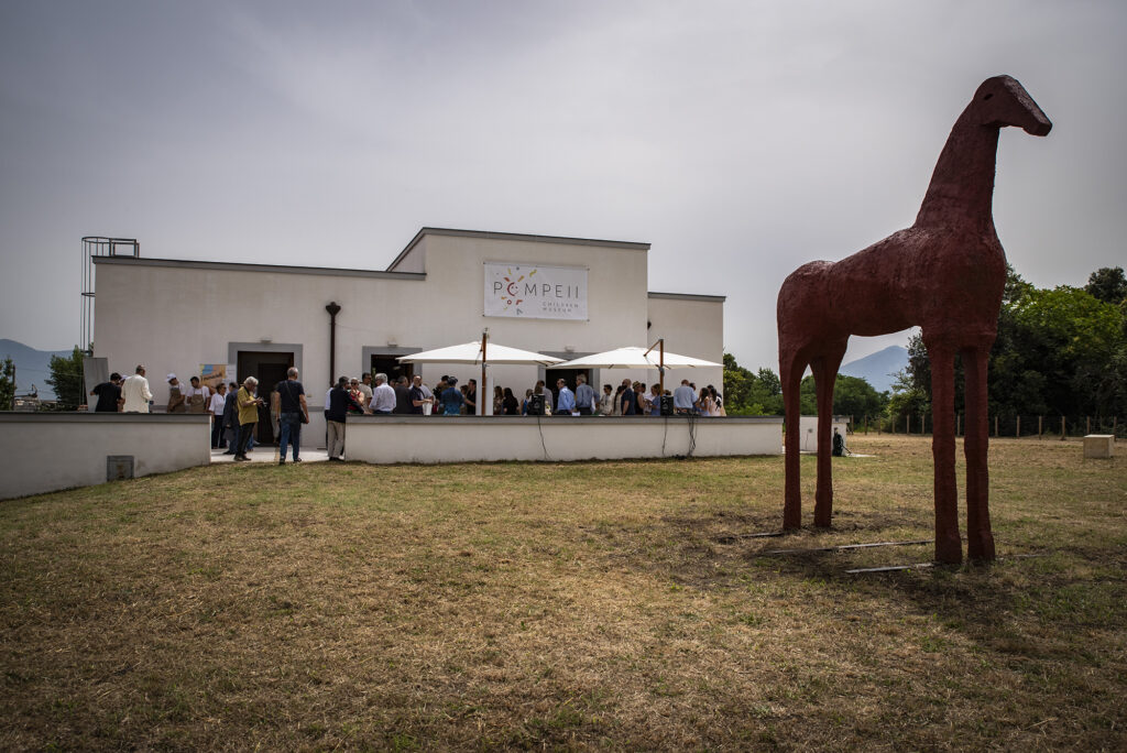 L'inaugurazione del Pompeii Children's Museum