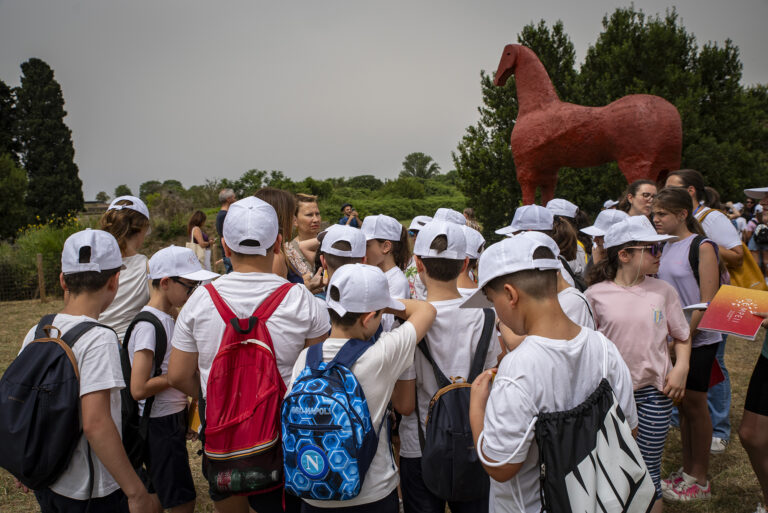 L'inaugurazione del Pompeii Children's Museum