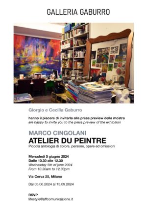 Marco Cingolani - Atelier du peintre